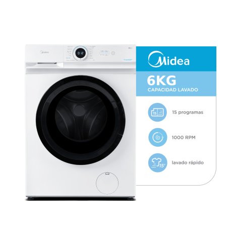 LAVARROPAS MIDEA 6KG