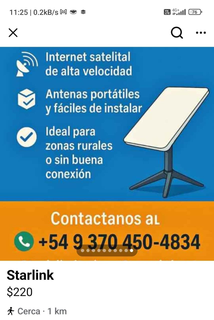 Antena y accesorios